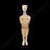 Cycladic folded-arm figurine