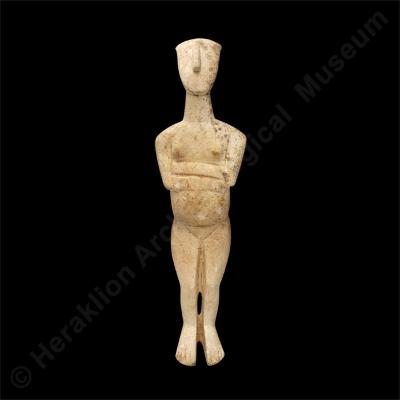 Cycladic folded-arm figurine