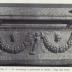 Sarcophagus with relief floral decoration