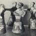 Group of female figurines representing dancers and musician