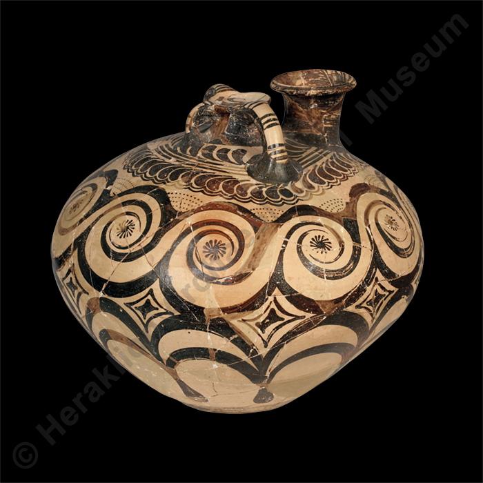 Stirrup jar with decoration in the Special Palatial Tradition