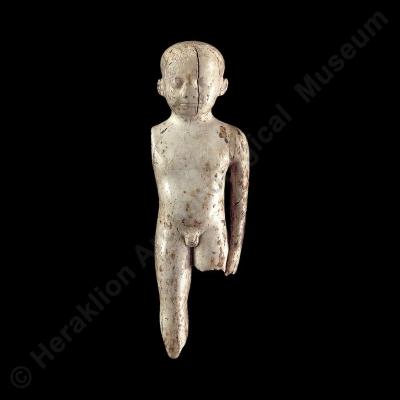Standing boy figurine