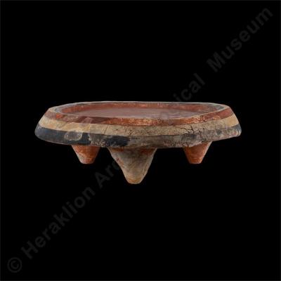 Plaster tripod altar