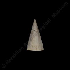 Conical ivory gaming piece