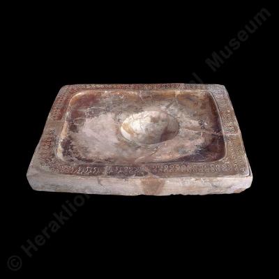 Clay rectangular offering table
