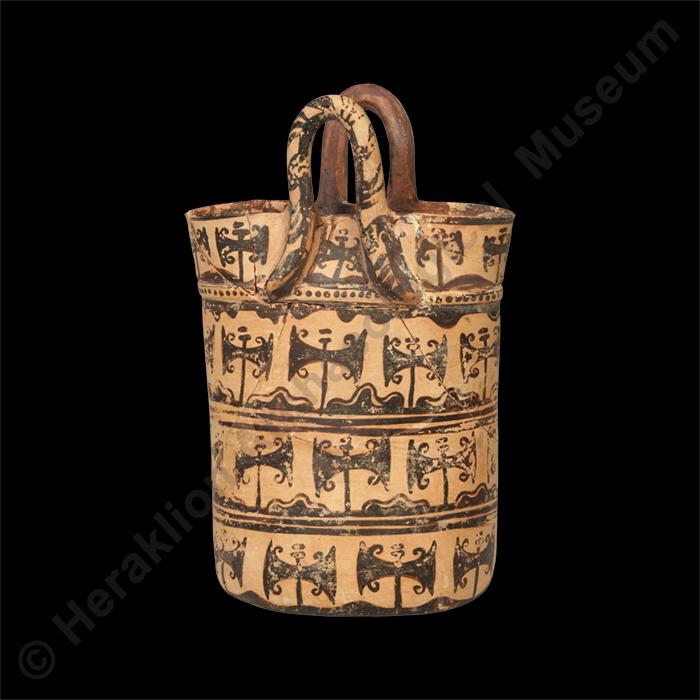 Basket-shaped rhyton with decoration in the Special Palatial Tradition