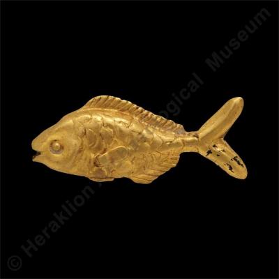 Gold fish bead