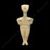 Marble Cycladic-type figurine