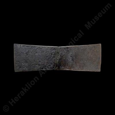 Bronze double axe for practical use