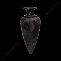 Obsidian piriform rhyton